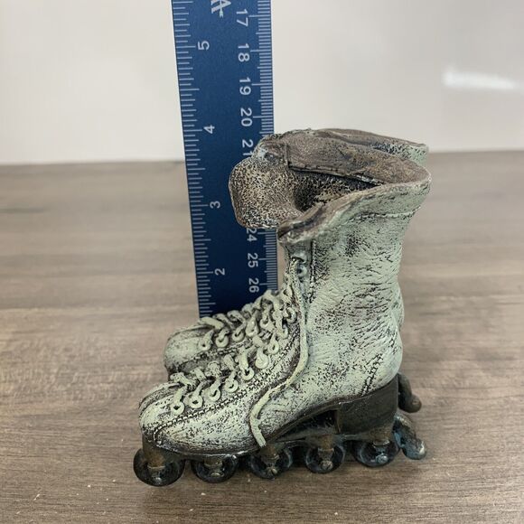 VTG Mini Roller Skate Decor Collectible Resin Figurine Display Piece Heavyduty - Picture 10 of 11